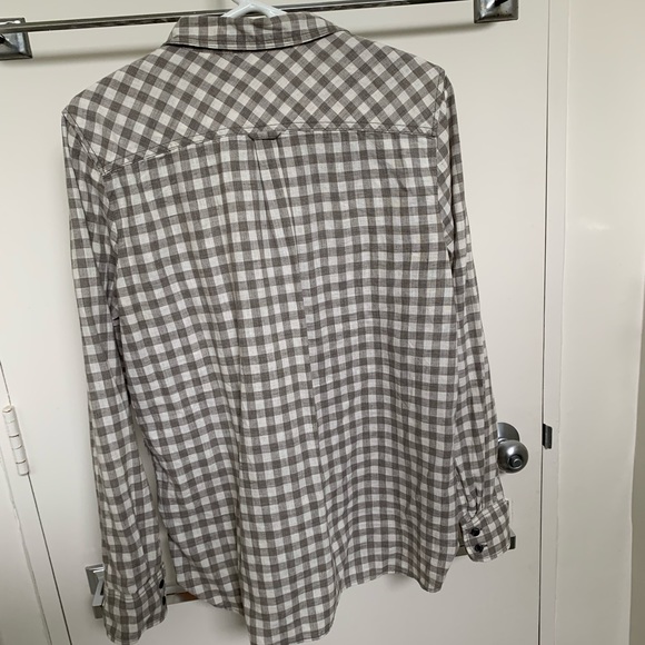 NWOT JCrew Gingham Collared Tunic Top - Picture 3 of 7